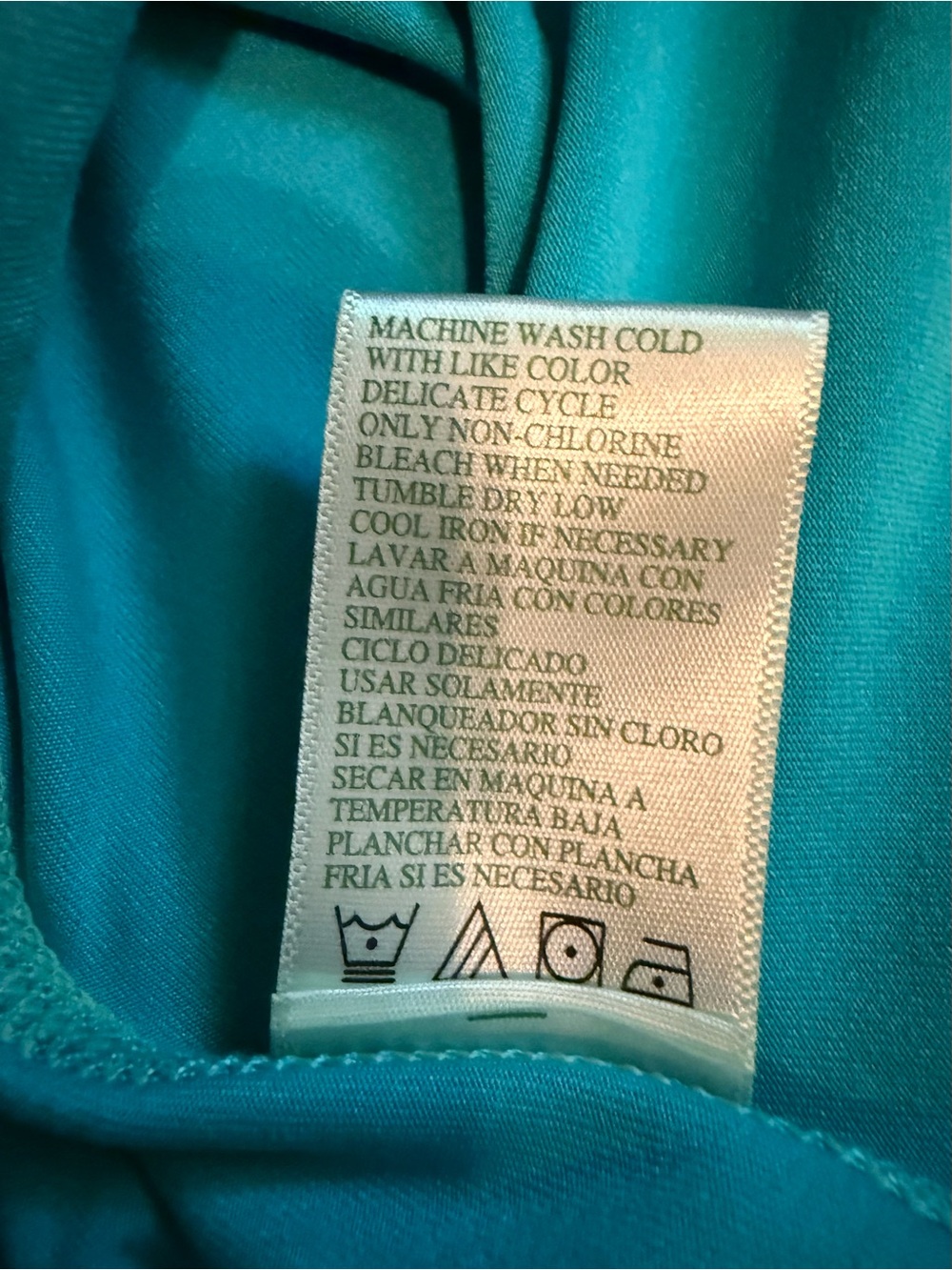 Teal Tangerine Zip up jacket size large - Picture 14 of 14